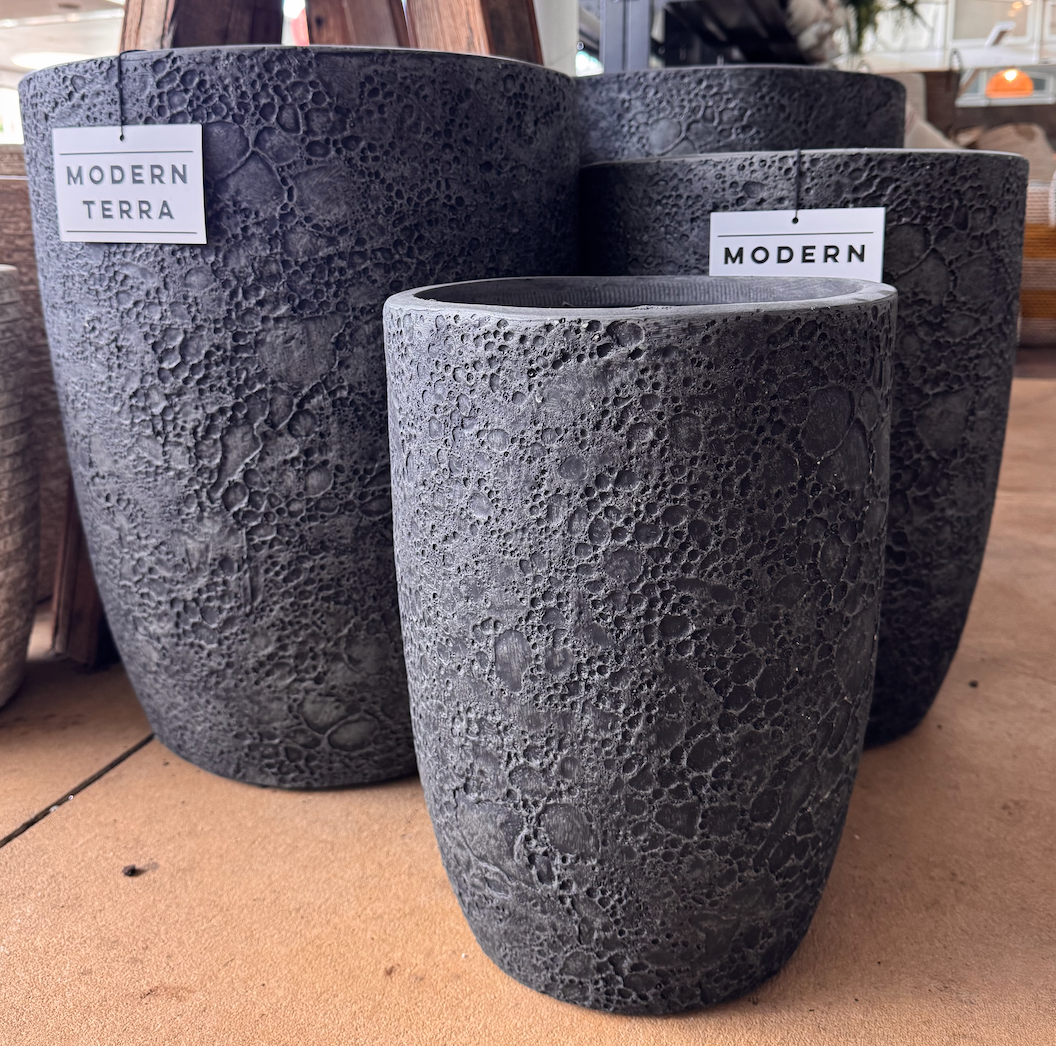 Senera U Pot Volcano Dark Grey