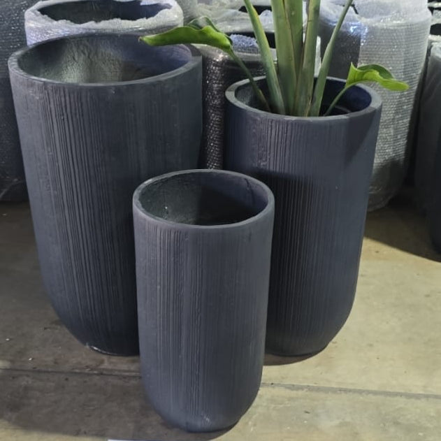Tuscan Ribbed Cigar Black