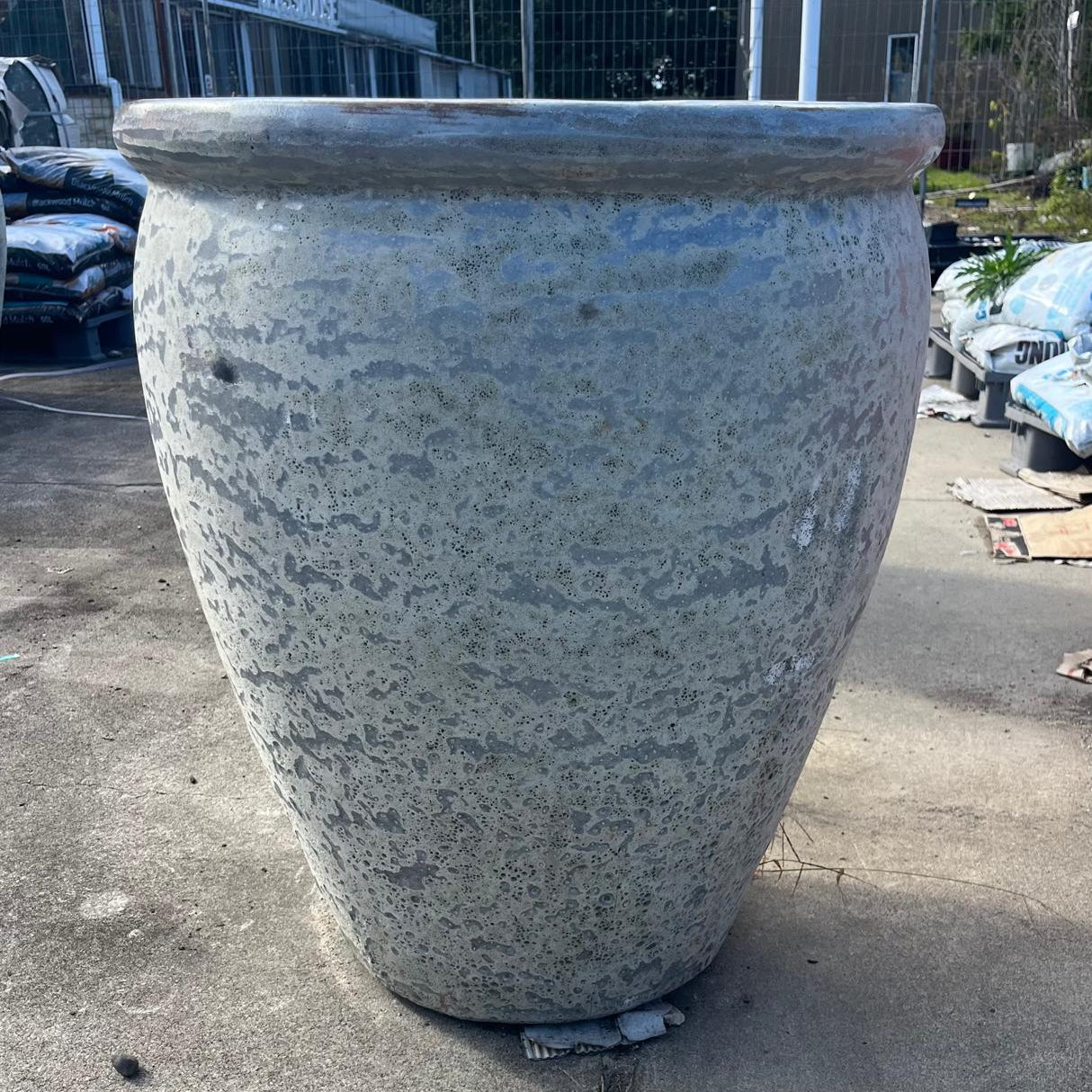 Atlantis Tall Urn Grey