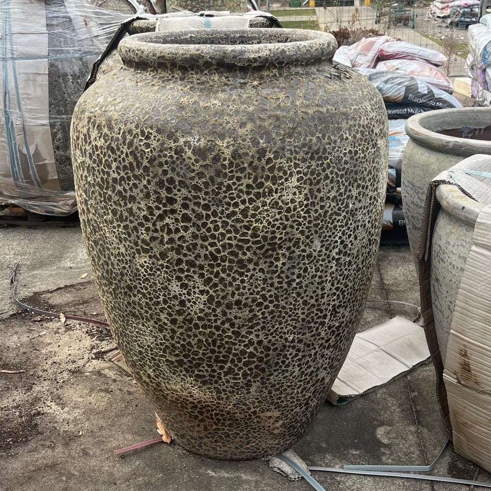 Atlantis Giant Jar Cream Brown