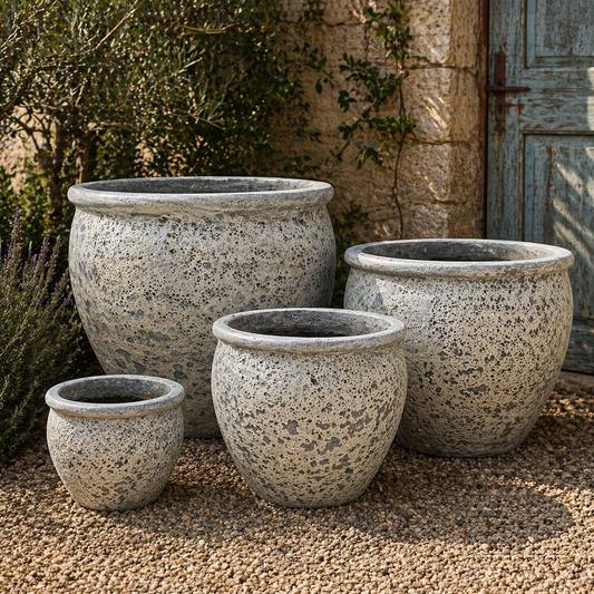 Atlantis Low Jar White