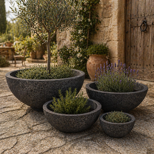 Senera Bowl Volcano Dark Grey