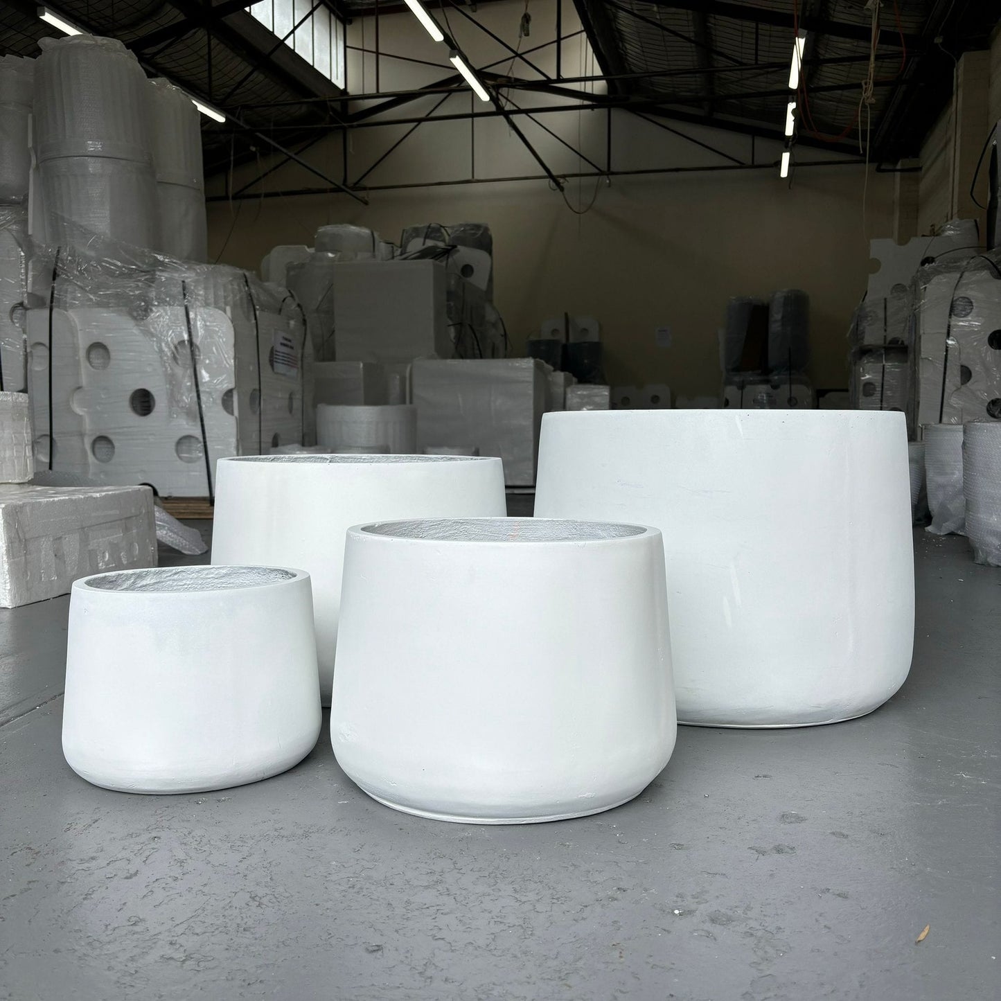 Tuscan Drum White