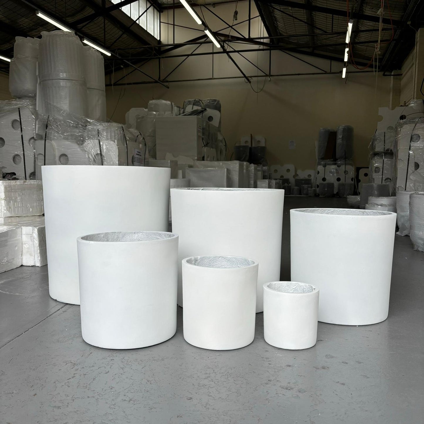 Tuscan Cylinder White